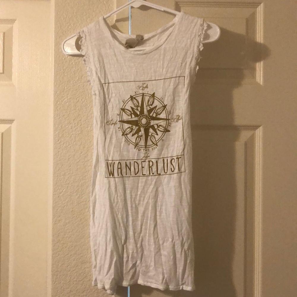 White tank top